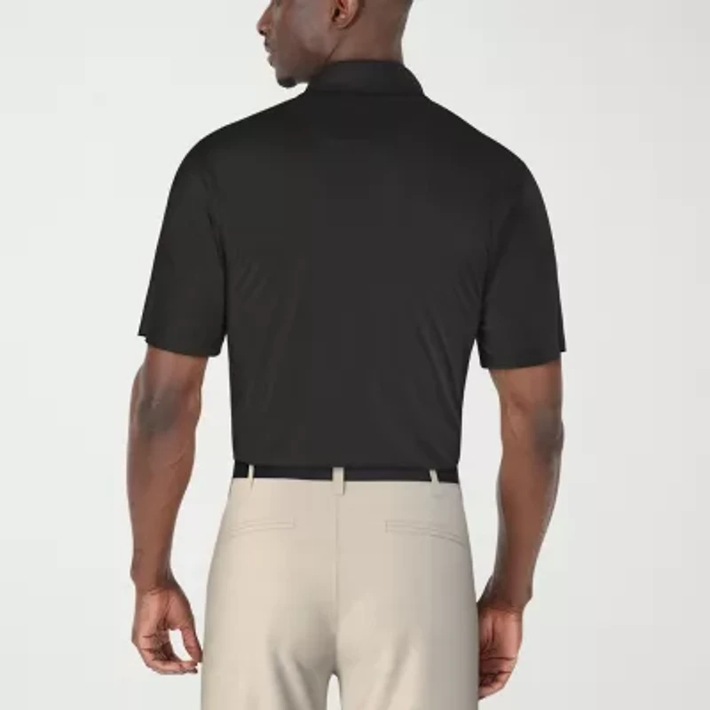 PGA TOUR Mens Regular Fit Short Sleeve Polo Shirt