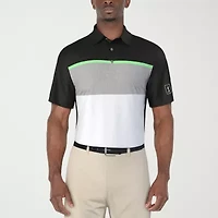 PGA TOUR Mens Regular Fit Short Sleeve Polo Shirt