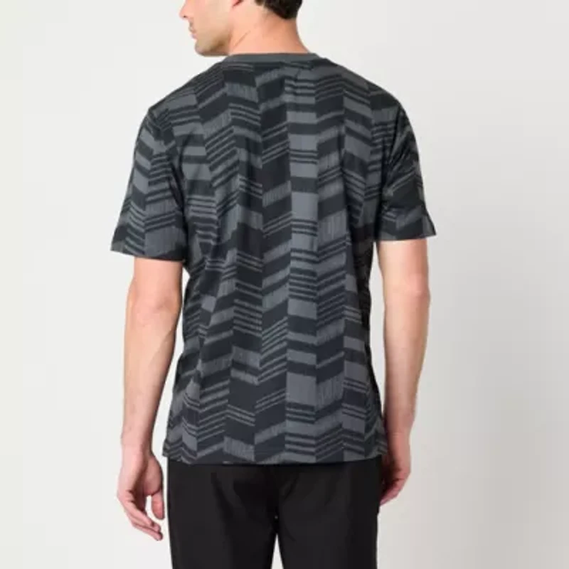 Xersion Mens Crew Neck Short Sleeve Regular Fit Graphic T-Shirt