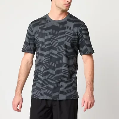 Xersion Mens Crew Neck Short Sleeve Regular Fit Graphic T-Shirt