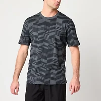 Xersion Mens Crew Neck Short Sleeve Regular Fit Graphic T-Shirt