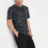 Xersion Mens Crew Neck Short Sleeve Regular Fit Graphic T-Shirt