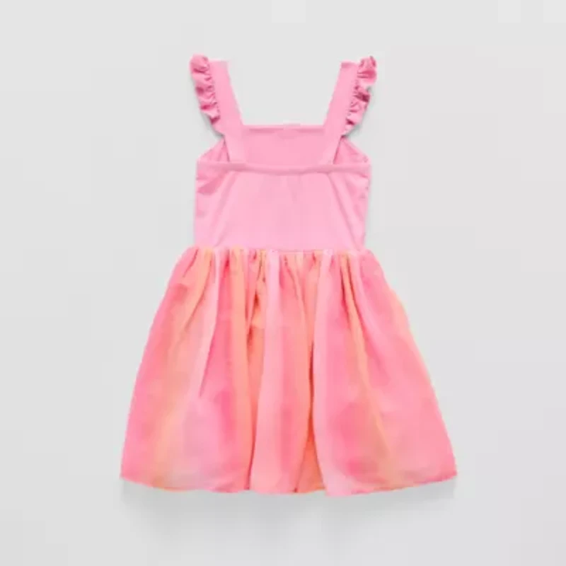Disney Collection Little & Big Kid Girls Sleeveless Lilo Stitch Tutu Dress