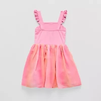 Disney Collection Little & Big Kid Girls Sleeveless Lilo Stitch Tutu Dress