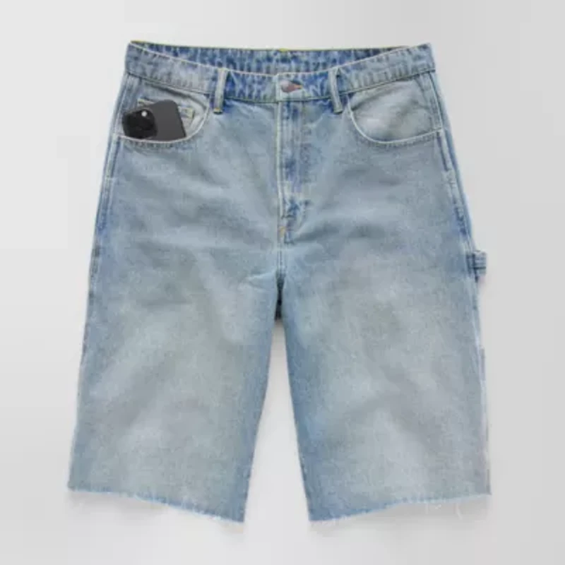 Arizona Mens 12" Loose Fit Denim Short