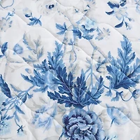 Laura Ashley Breezy Floral Quilt Set