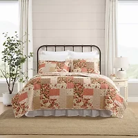Laura Ashley Harrietta Patchwork Quilt Set