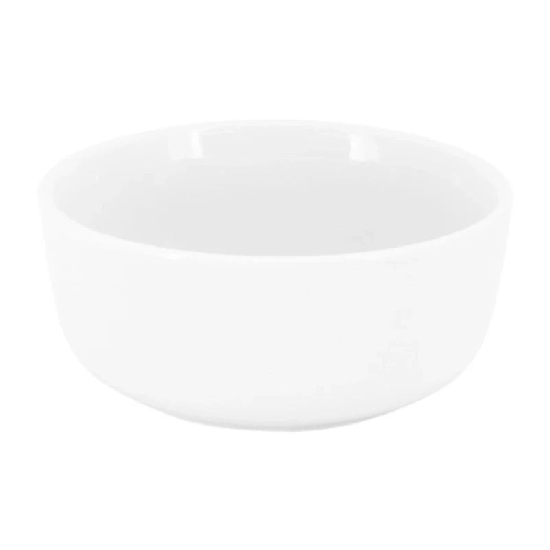 Elama Duncan 18 Piece White 18-pc. Porcelain Dinnerware Set