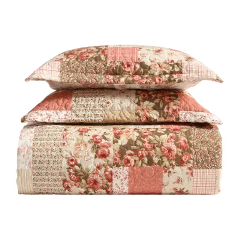 Laura Ashley Harrietta Patchwork Quilt Set