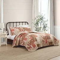 Laura Ashley Harrietta Patchwork Quilt Set