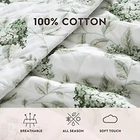 Laura Ashley Portland Floral Quilt Set
