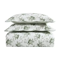 Laura Ashley Portland Floral Quilt Set