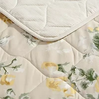 Laura Ashley Roses Quilt Set