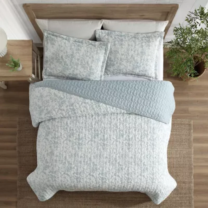 Laura Ashley Amberly Quilt Set