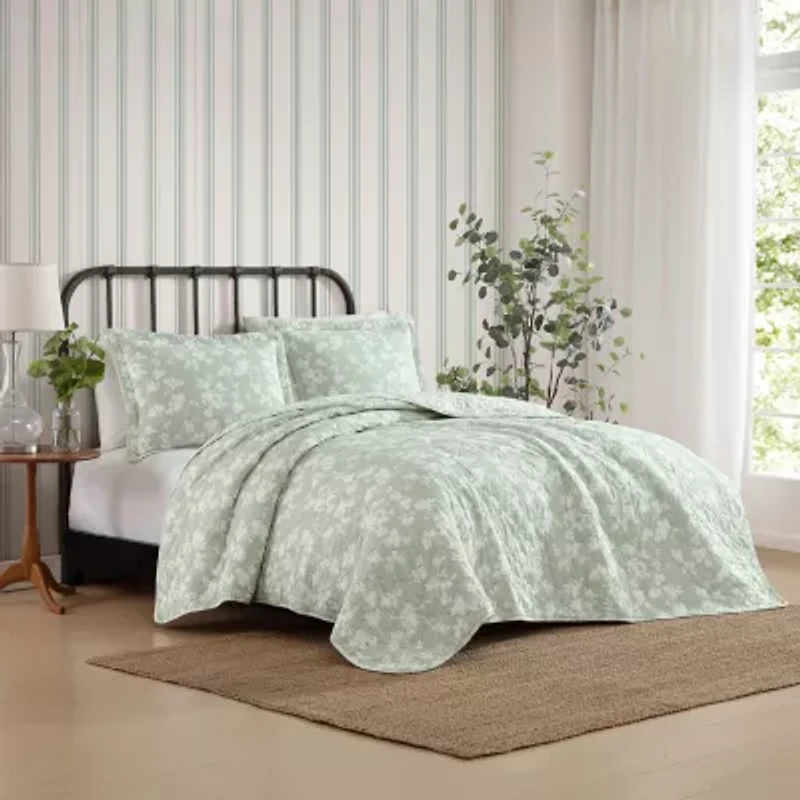 Laura Ashley Adorabelle Quilt Set