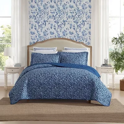 Laura Ashley Elaina Quilt Set