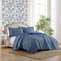 Laura Ashley Elaina Quilt Set