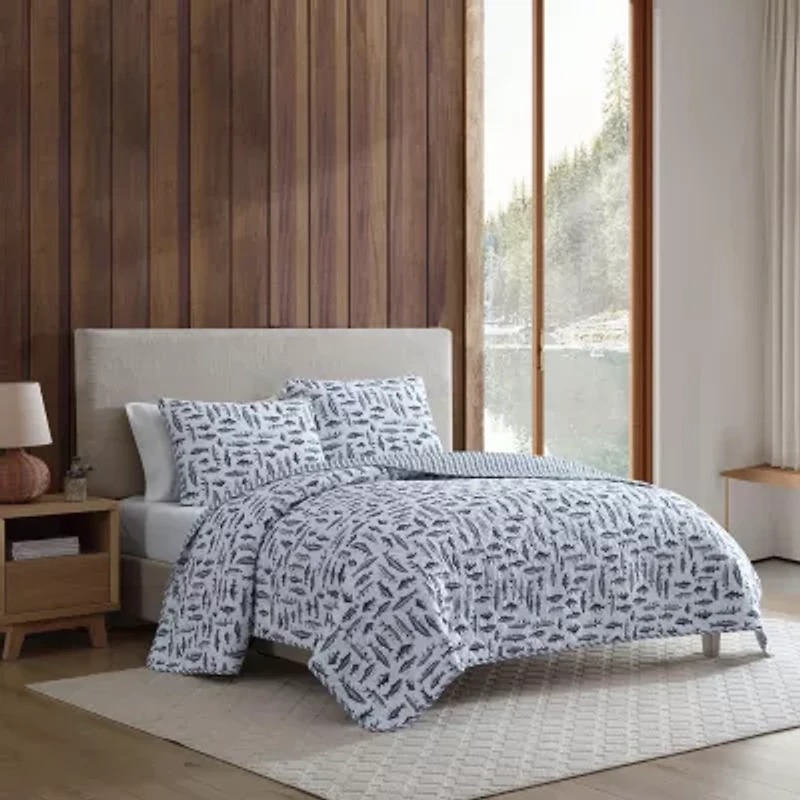 Eddie Bauer Wes Fish Quilt Set