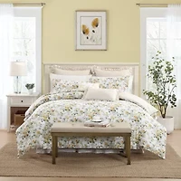 Laura Ashley Roses Midweight Comforter Set