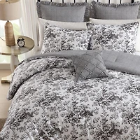 Laura Ashley Toile Delight Midweight Comforter Set