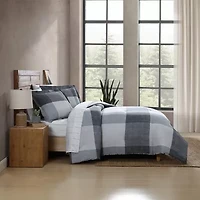 Eddie Bauer Oversized Palid Midweight Comforter Set