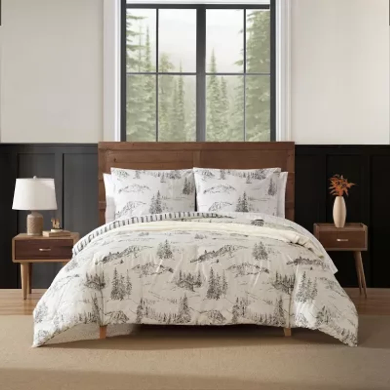 Eddie Bauer Rocky Mountain Cabin Midweight Comforter Set