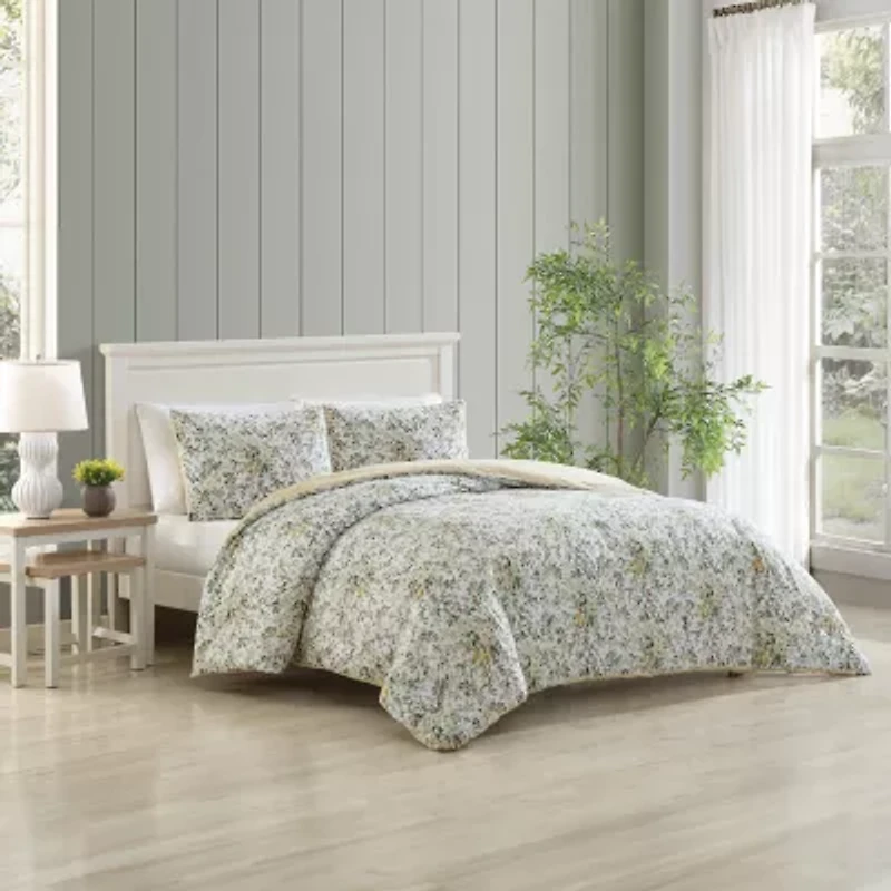 Laura Ashley Country Meadow Midweight Comforter Set