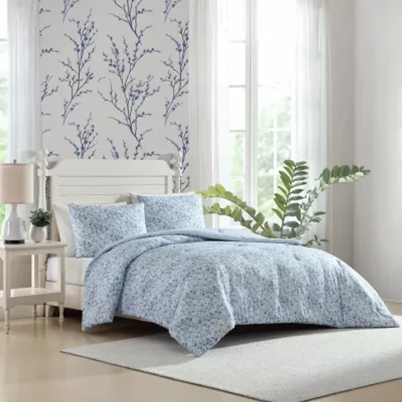 Laura Ashley Quartet Midweight Comforter Set