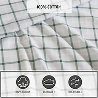 Eddie Bauer Tattersall Plaid Sheet Set