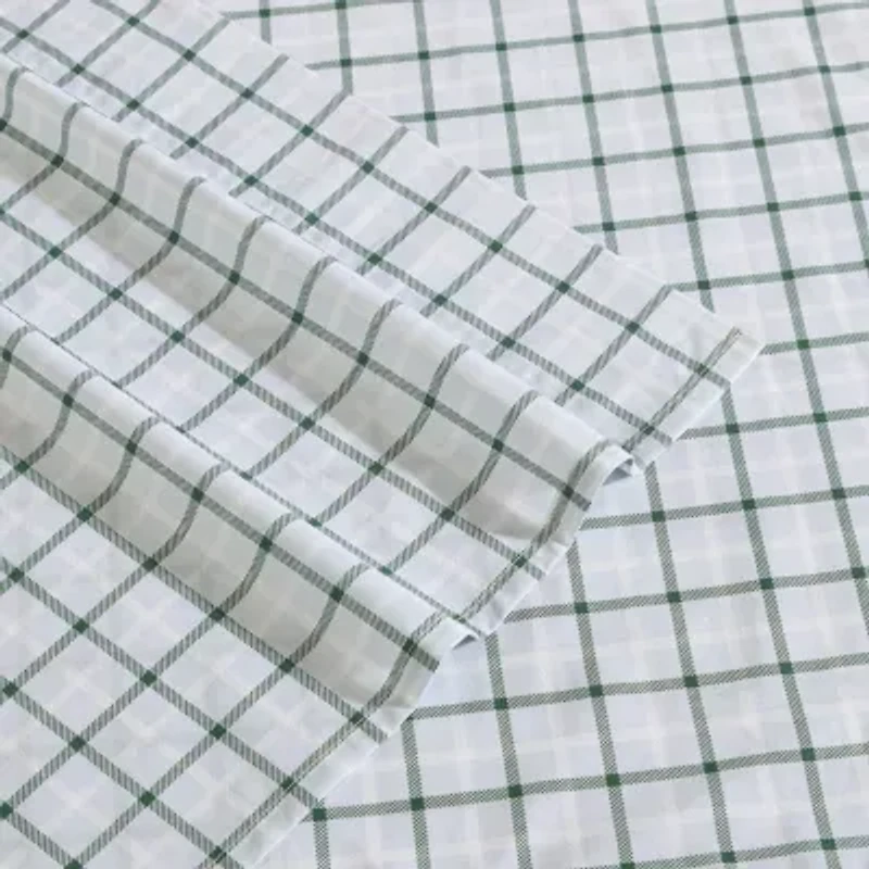 Eddie Bauer Tattersall Plaid Sheet Set