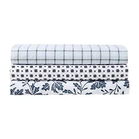 Eddie Bauer Tattersall Plaid Sheet Set