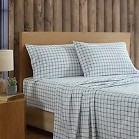 Eddie Bauer Tattersall Plaid Sheet Set