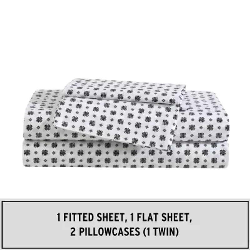Eddie Bauer Fairisle Sprinkle Sheet Set