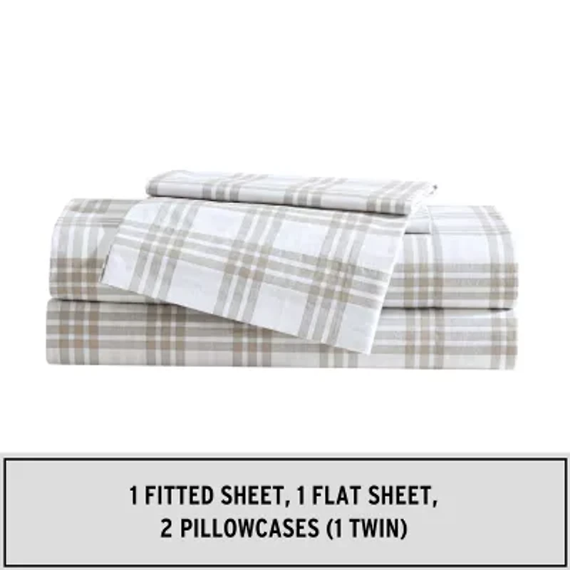 Eddie Bauer Basic Plaid Sheet Set