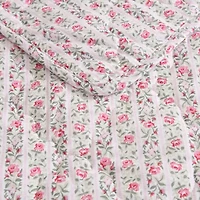 Laura Ashley Marta Stripe Quilt Set