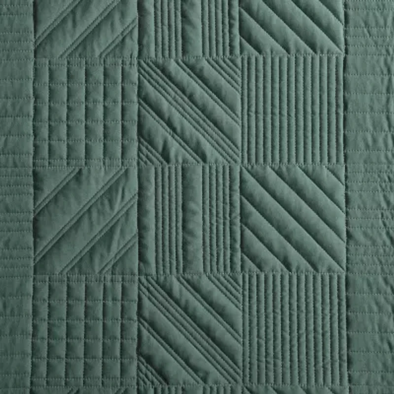 Eddie Bauer Solid Washed Quilt Set