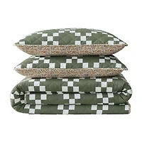 Eddie Bauer Diamond Floral Quilt Set