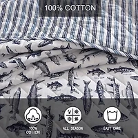 Eddie Bauer Wes Fish Quilt Set
