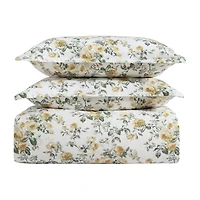 Laura Ashley Roses Sateen Duvet Cover Set
