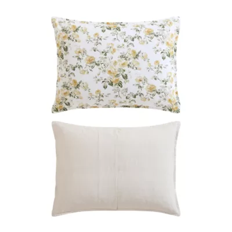 Laura Ashley Roses Midweight Comforter Set