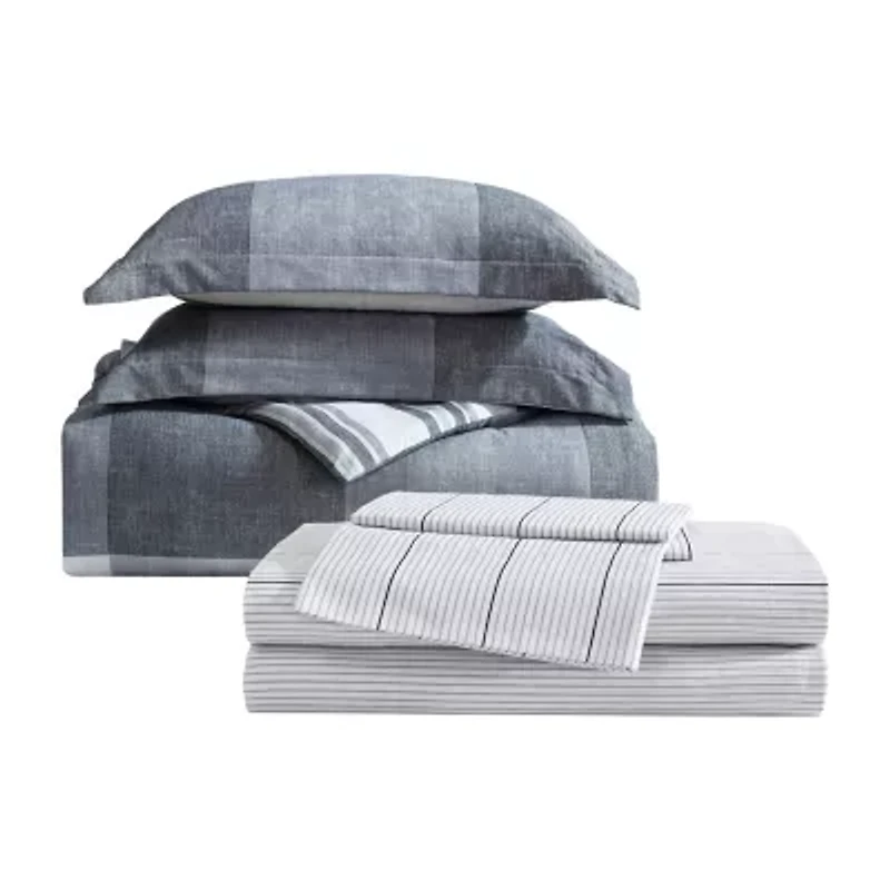 Eddie Bauer Oversized Palid Midweight Comforter Set