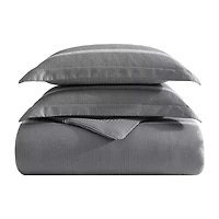 Eddie Bauer Chevron And Stripes Midweight Comforter Set