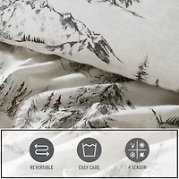 Eddie Bauer Rocky Mountain Cabin Midweight Comforter Set