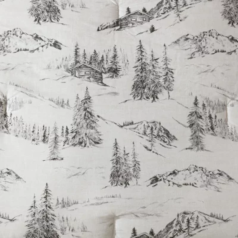 Eddie Bauer Rocky Mountain Cabin Midweight Comforter Set