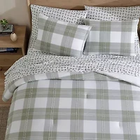 Eddie Bauer Mountain Embroidery Midweight Comforter Set