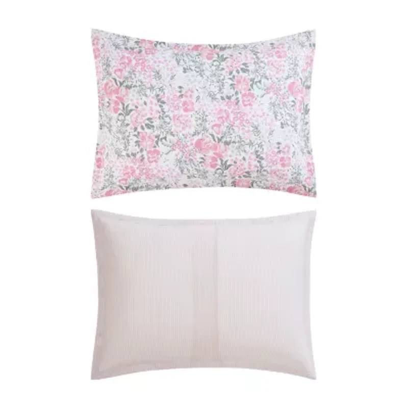 Laura Ashley Heather Garden Midweight Comforter Set