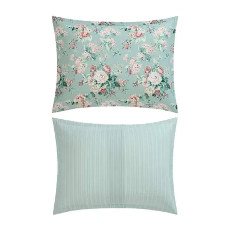 Laura Ashley Rosemoore Face Midweight Comforter Set