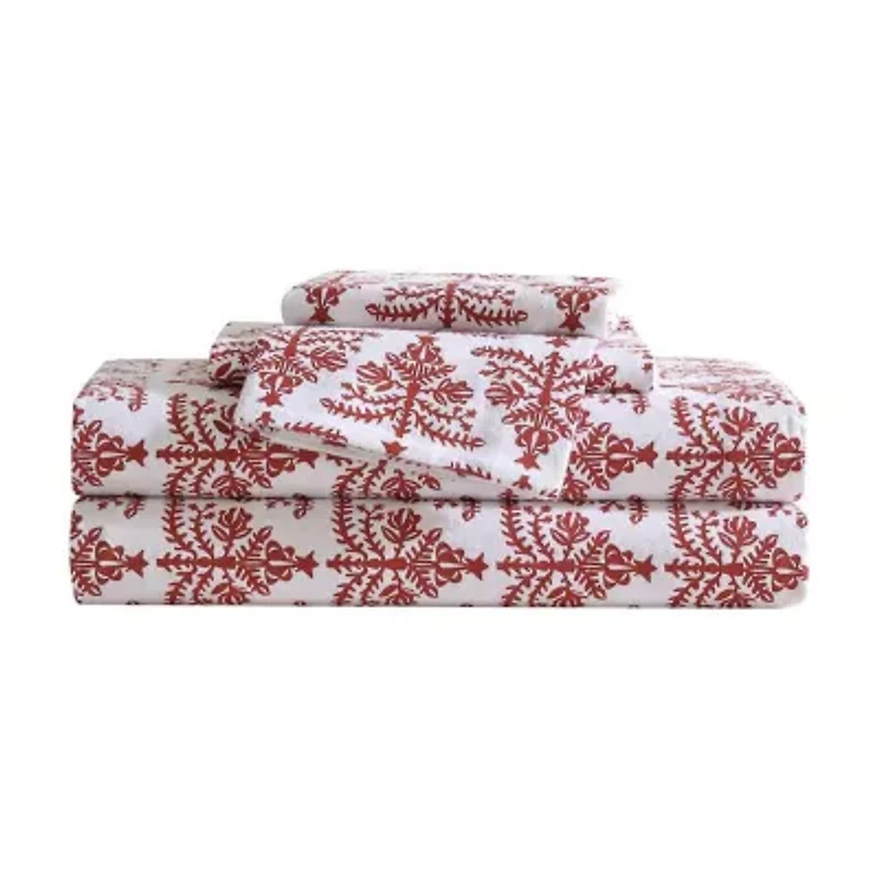 Eddie Bauer Jolly Trees Sheet Set
