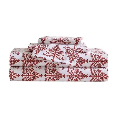 Eddie Bauer Jolly Trees Sheet Set