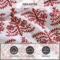 Eddie Bauer Jolly Trees Sheet Set
